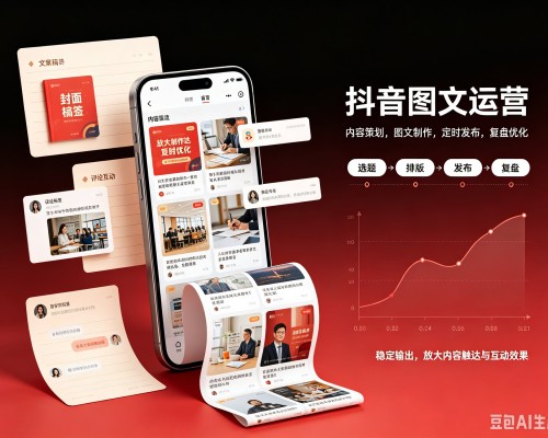 铁东抖音图文代运营服务